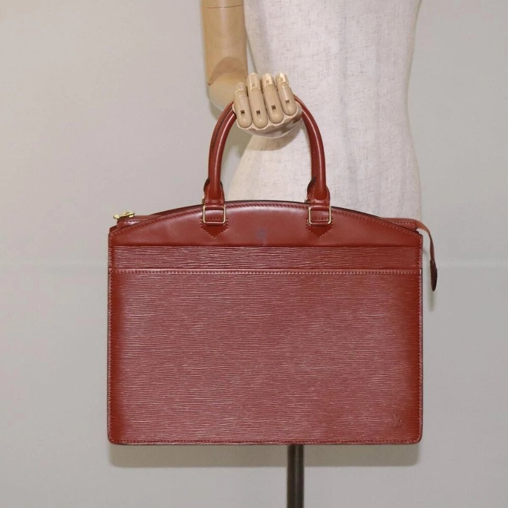 LOUIS VUITTON Epi Riviera Hand Bag Brown M48183 LV Auth 128752 - Picture 3 of 16